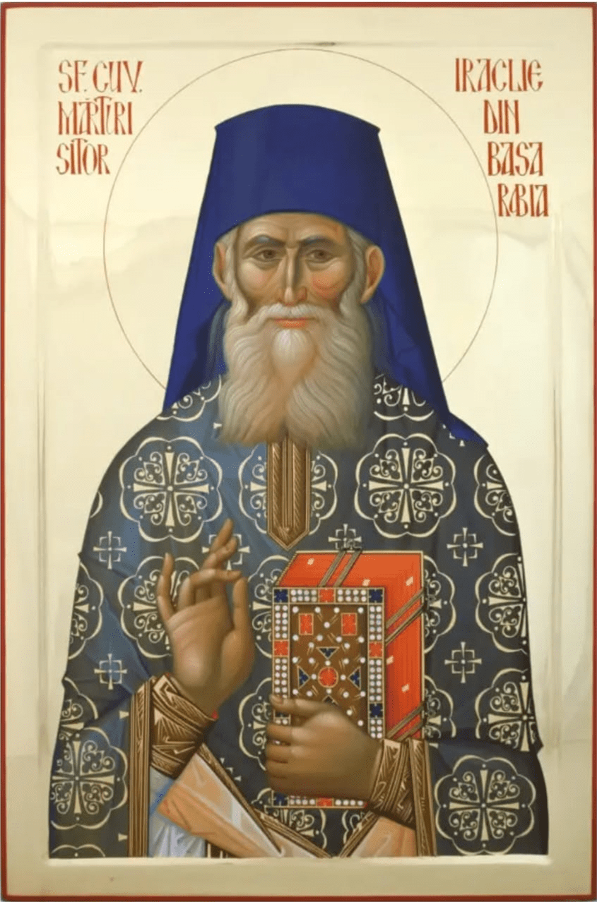 Sfântul Cuvios Iraclie din Basarabia (3 august)